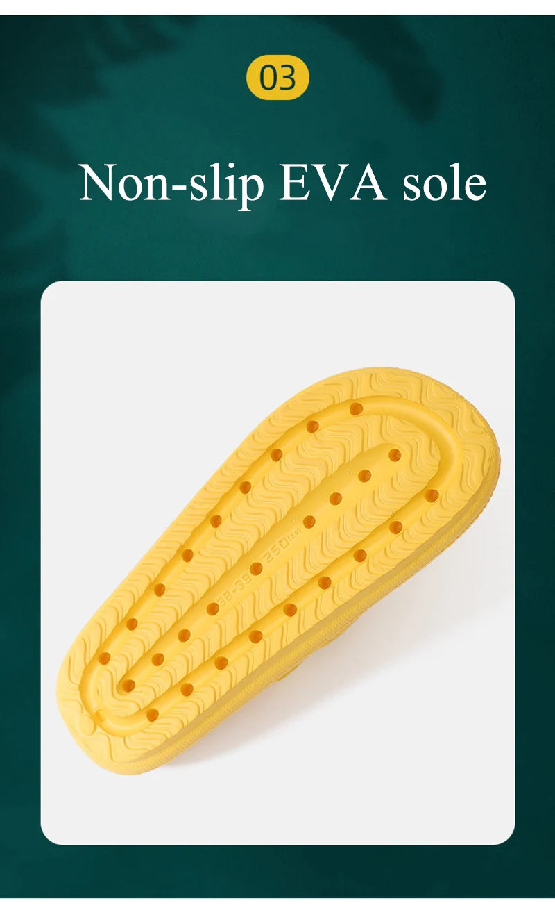 Mjuka 4 cm tjocka Original Tofflor