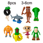 Novelty Tung tung tung Sahur Figuras Model Juguetes PVC Italian Brainrot Tun Tung Tung Sahur Action Figures Toys set