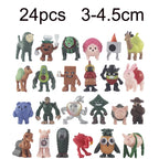 Novelty Tung tung tung Sahur Figuras Model Juguetes PVC Italian Brainrot Tun Tung Tung Sahur Action Figures Toys set