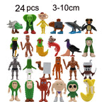 Novelty Tung tung tung Sahur Figuras Model Juguetes PVC Italian Brainrot Tun Tung Tung Sahur Action Figures Toys set