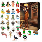 New Italian Brainrot Countdown Calendar Toy Tralalero Tralala Tungtungtung Figure Model 24pcs/set Christmas Advent Calendar Gift