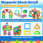 Magnetic Building Blocks DIY Magnets Toys medium size STEM Toys Construction Toys Learning Educational Magnet Toys