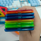 Magnetic Building Blocks DIY Magnets Toys medium size STEM Toys Construction Toys Learning Educational Magnet Toys