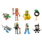 Novelty Tung tung tung Sahur Figuras Model Juguetes PVC Italian Brainrot Tun Tung Tung Sahur Action Figures Toys set