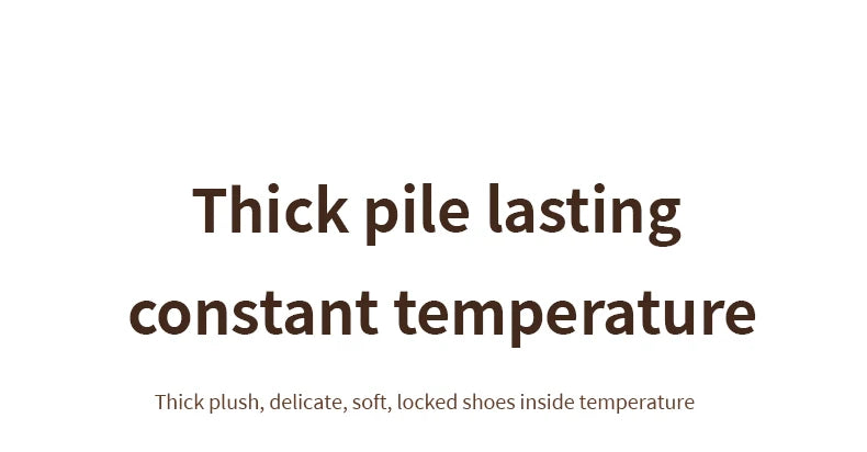 Sköna varma tofflor